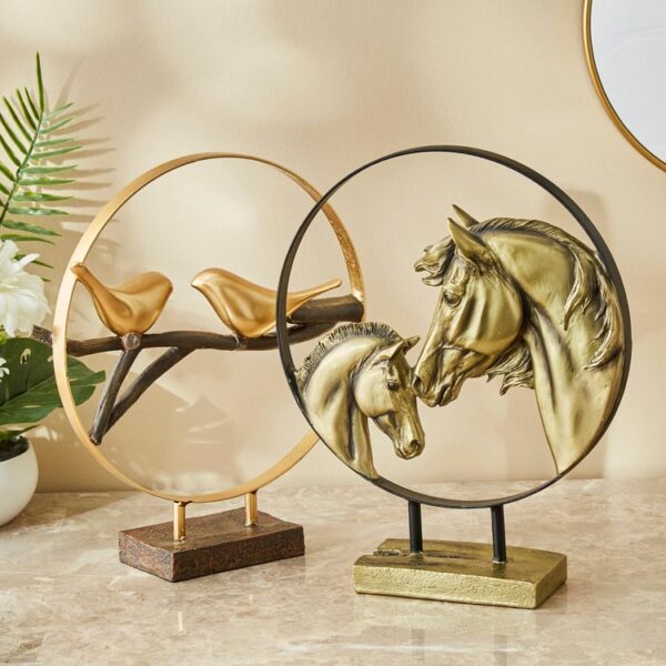 Corsica Daiko Polyresin Bird Figurine